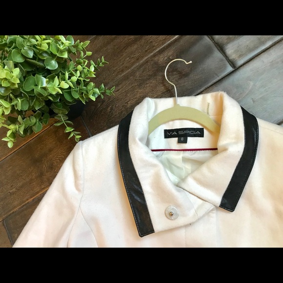 🎉HP🎉 NWOT [Via Spiga] Coat 😻🌾🌾 - Picture 2 of 8